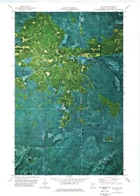 Wayland 1973 topographic map thumbnail