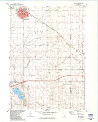 Wells 1982 topographic map thumbnail