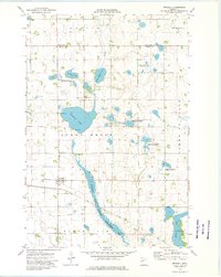 Wendell 1973 topographic map thumbnail