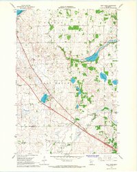 West Union 1966 topographic map thumbnail