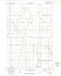Wheaton NW 1974 topographic map thumbnail