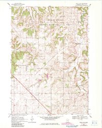 White Rock 1968 topographic map thumbnail