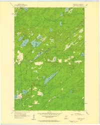 Whiteface 1956 topographic map preview