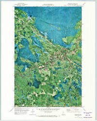 Wildwood 1971 topographic map thumbnail