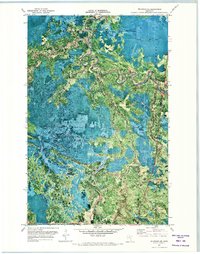 Wildwood NE 1971 topographic map thumbnail