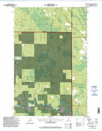 Wildwood SE 1996 topographic map thumbnail