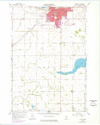 Willmar 1958 topographic map preview