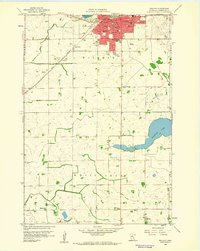 Willmar 1958 topographic map preview