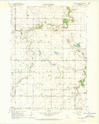 Willow Creek 1967 topographic map thumbnail