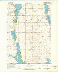Wilmert Lake 1967 topographic map thumbnail