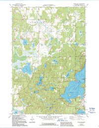 Wilson Bay 1973 topographic map thumbnail