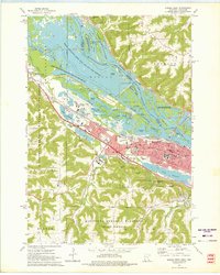 Winona West 1972 topographic map thumbnail