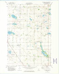 Wintermute Lake 1973 topographic map thumbnail