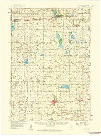 Winthrop 1958 topographic map thumbnail
