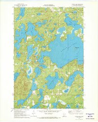 Woman Lake 1970 topographic map thumbnail