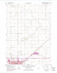 Worthington North 1960 topographic map thumbnail