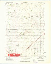 Worthington North 1960 topographic map thumbnail