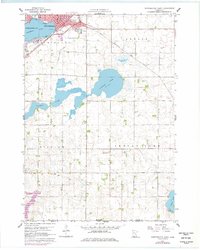 Worthington South 1960 topographic map thumbnail