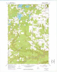 Wrenshall 1954 topographic map thumbnail