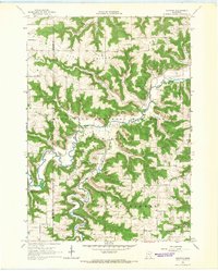 Yucatan 1965 topographic map thumbnail