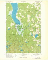 Zerkel 1969 topographic map thumbnail