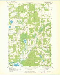 Zerkel NW 1969 topographic map thumbnail