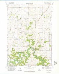 Zumbro Falls 1974 topographic map thumbnail