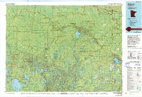 Bigfork 1976 topographic map thumbnail