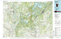 Brainerd 1986 topographic map thumbnail