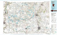 Faribault 1985 topographic map preview