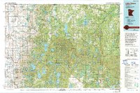 Lake Itasca 1985 topographic map thumbnail