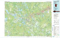 Pokegama Lake topographic map thumbnail