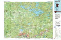 Vermillion Lake topographic map thumbnail