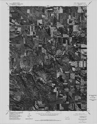 Howe Creek 1977 topographic map thumbnail