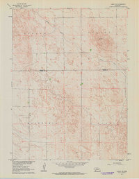 Lamar NE 1961 topographic map thumbnail