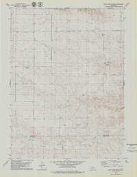 Lone Pine Butte 1979 topographic map thumbnail