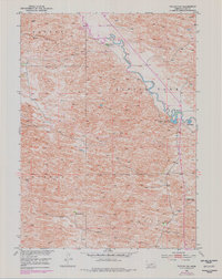Taylor NW 1952 topographic map thumbnail