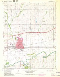 Abilene 1964 topographic map thumbnail
