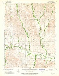 Ada 1964 topographic map preview