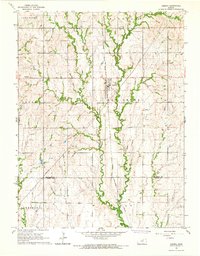 Agenda 1965 topographic map thumbnail