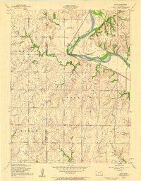 Alida topographic map thumbnail