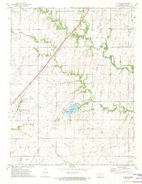 Allen SE 1972 topographic map thumbnail