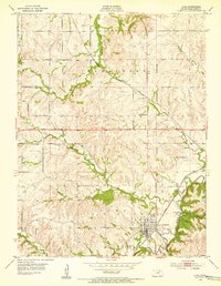 Alma 1954 topographic map thumbnail