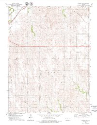 Almena SW 1978 topographic map thumbnail