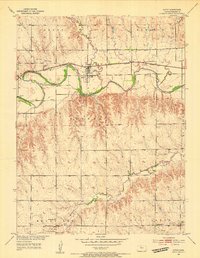 Alton 1953 topographic map thumbnail