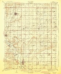Altoona 1943 topographic map thumbnail