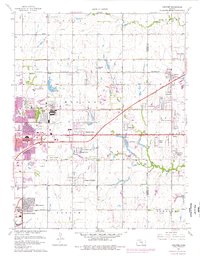Andover 1961 topographic map thumbnail