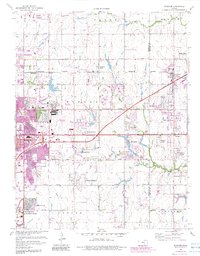 Andover 1961 topographic map thumbnail