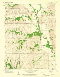 Arrington 1960 topographic map thumbnail