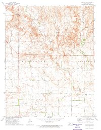Ashland NW 1972 topographic map thumbnail